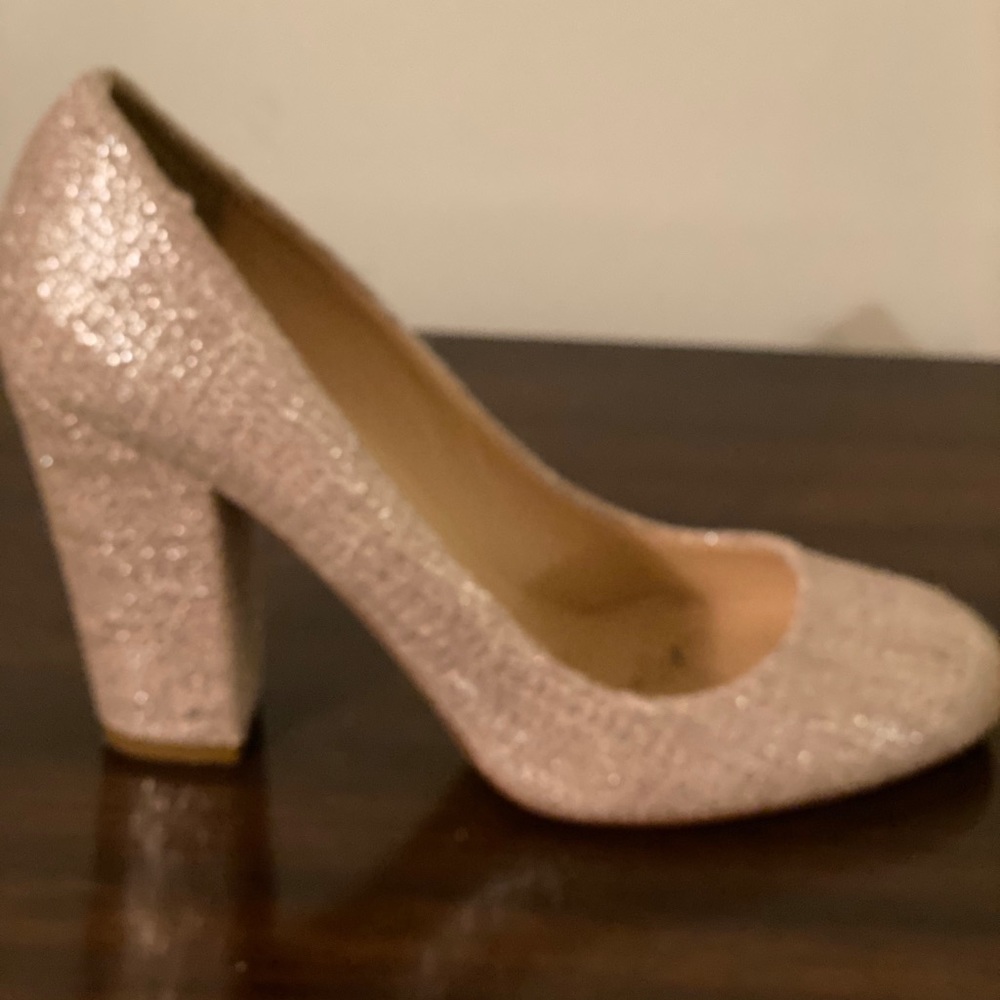 J Crew Rose Gold Pumps